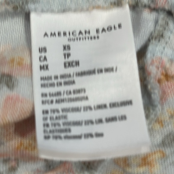 American Eagle off shoulder, dressed with elastic bodice  - size XS - Picture 7 of 9